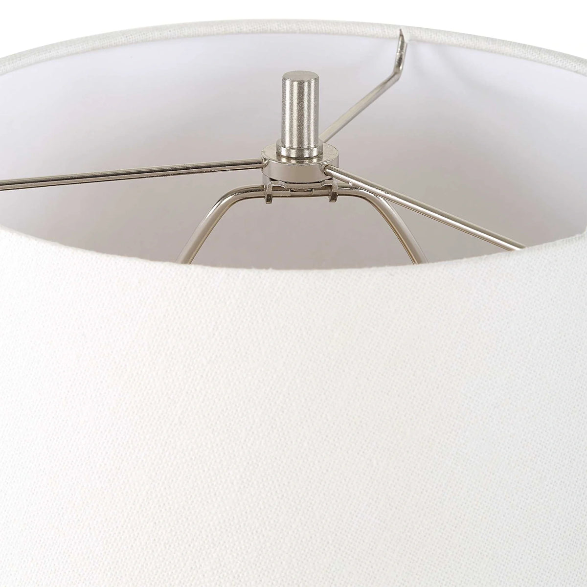 Gray Stone Table Lamp