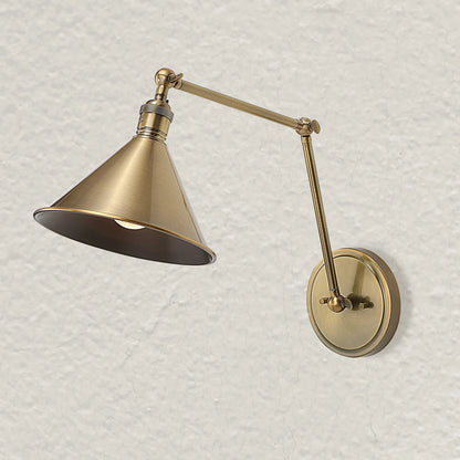 1-Light Adjustable Wall Sconce