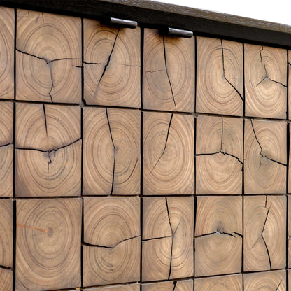 Wood Grain 2 Door Cabinet