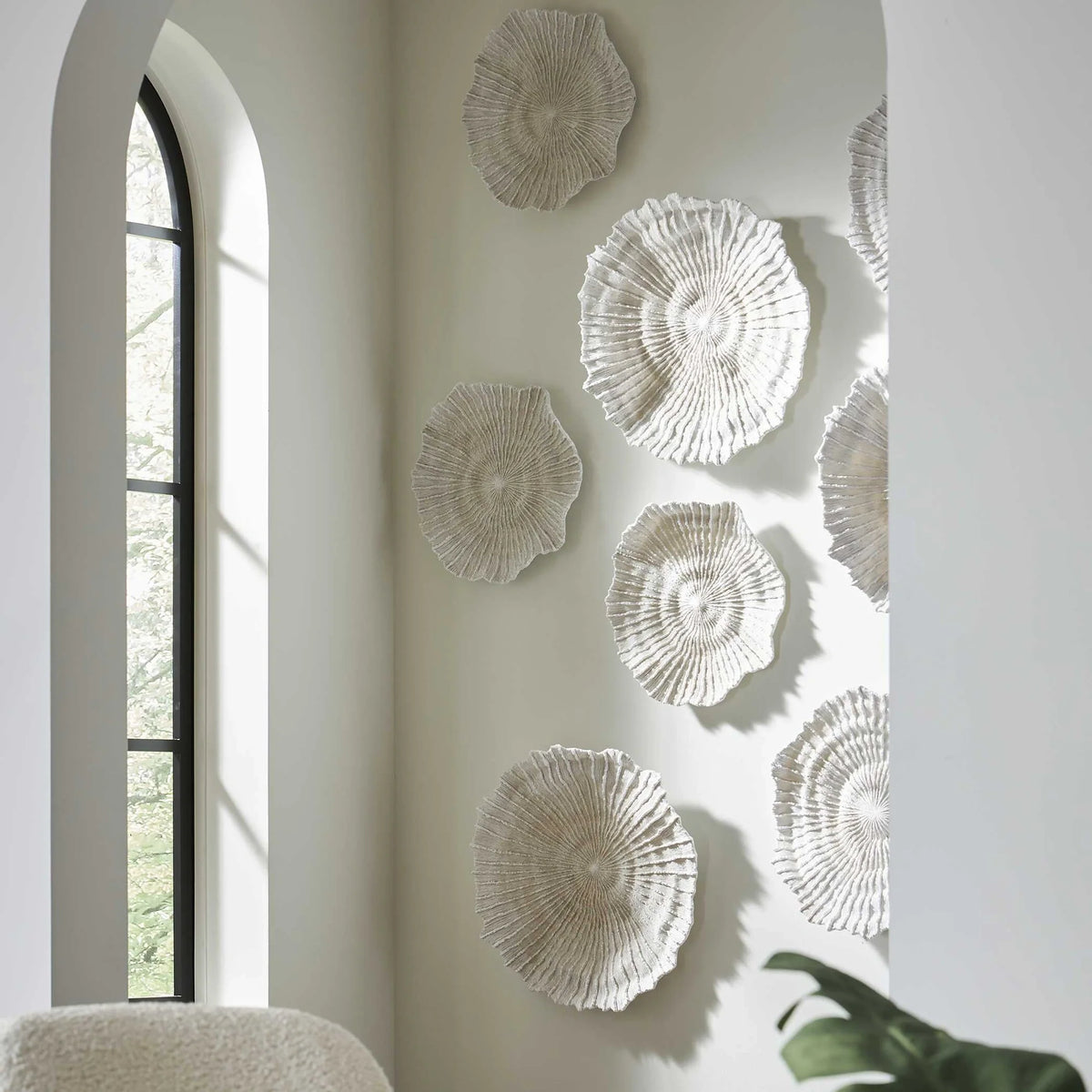 Sea Coral Wall Decor, Set of 3