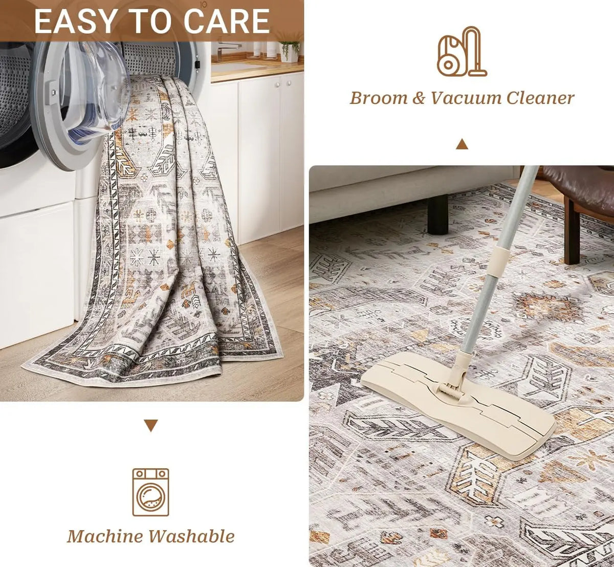 Comicomi Washable Area Rug
