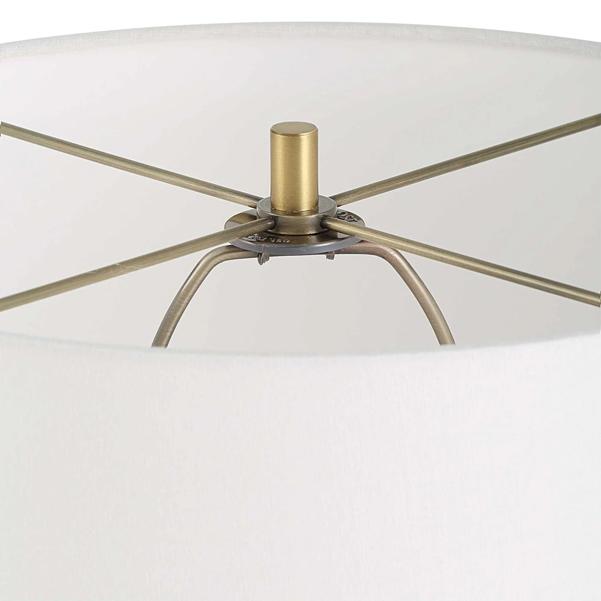White & Gold Table Lamp