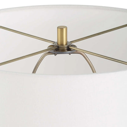 White & Gold Table Lamp