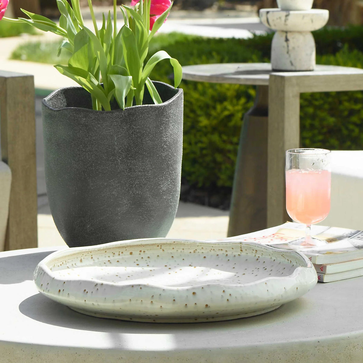 Indoor-Outdoor Ripple Bowl