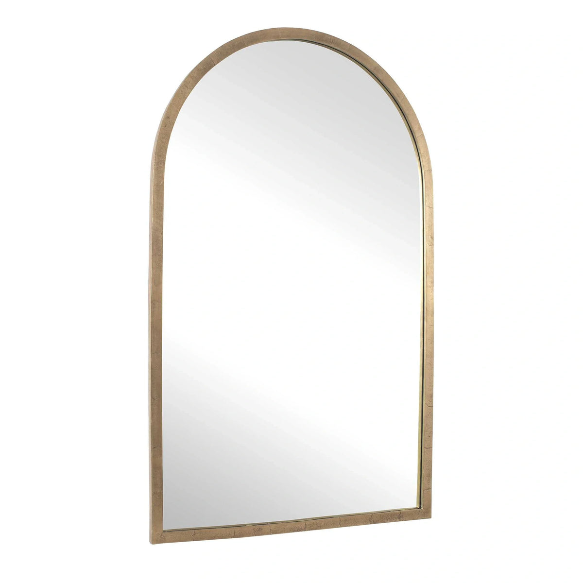 Antique Brass Mirror