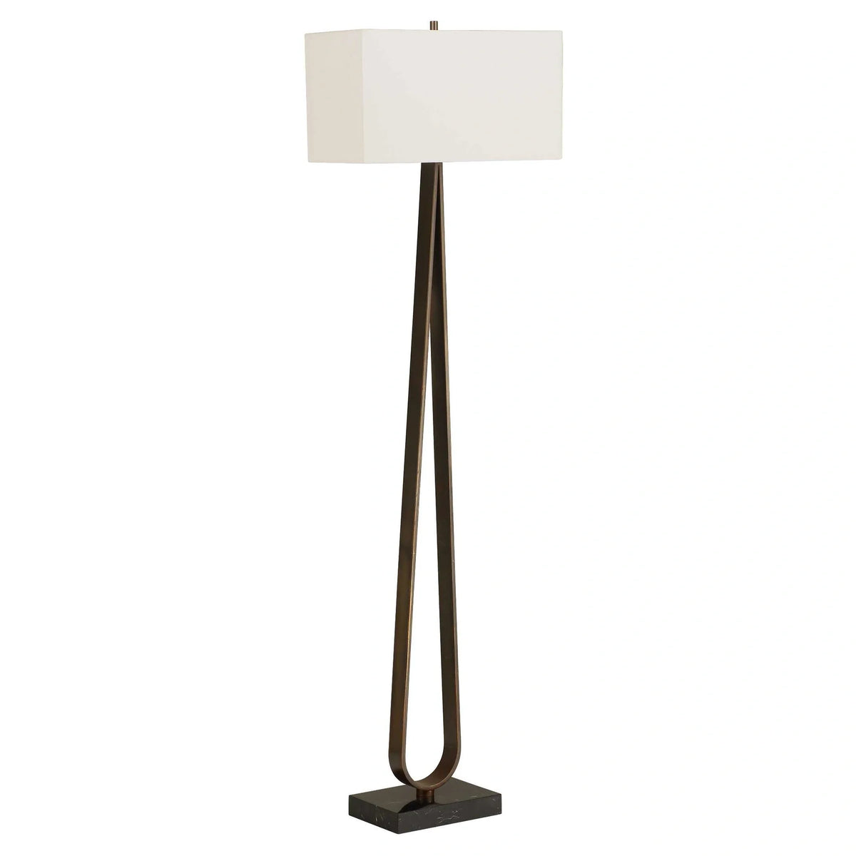 Minimalist Bronze Floor Lamp