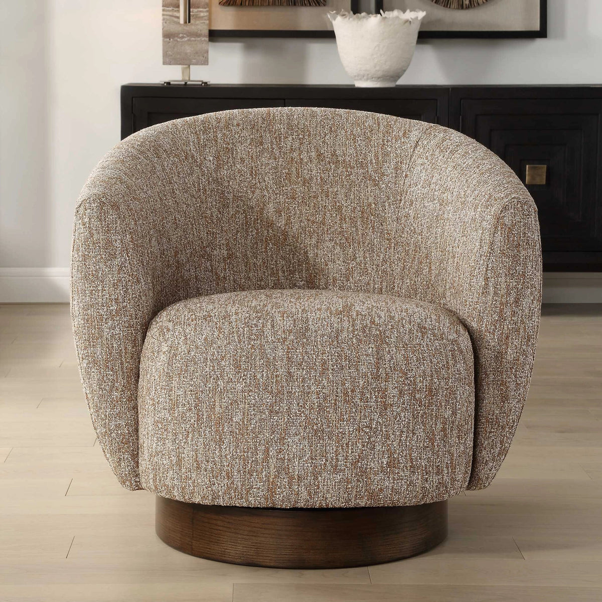 Fabric Swivel Chair