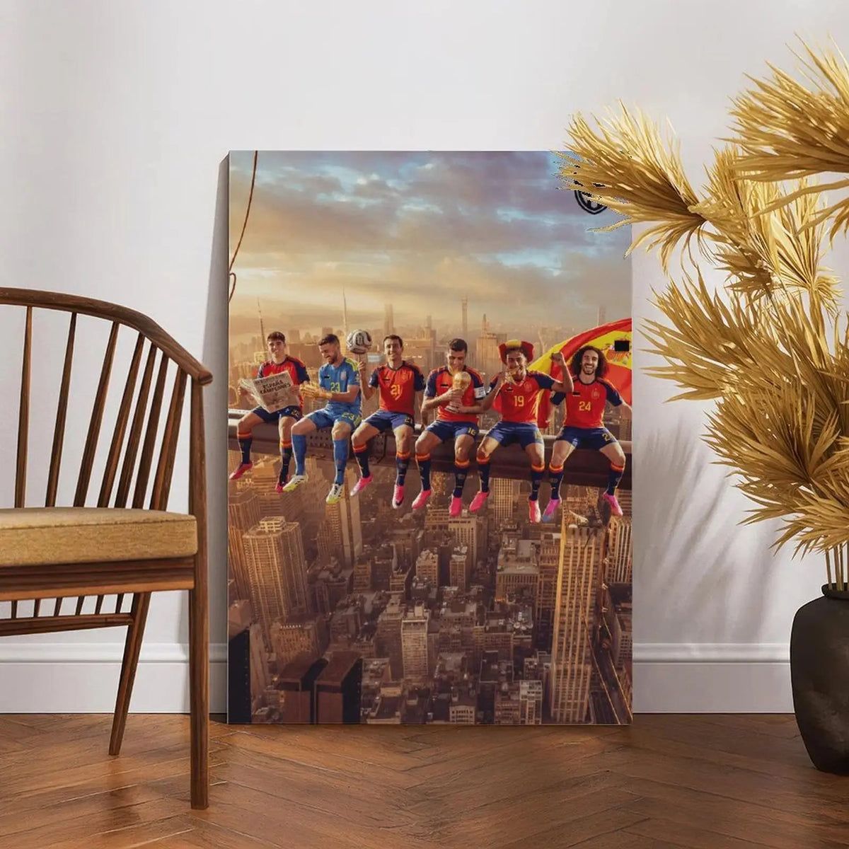 Spain Team 2026 Championship Canvas Wall Poster