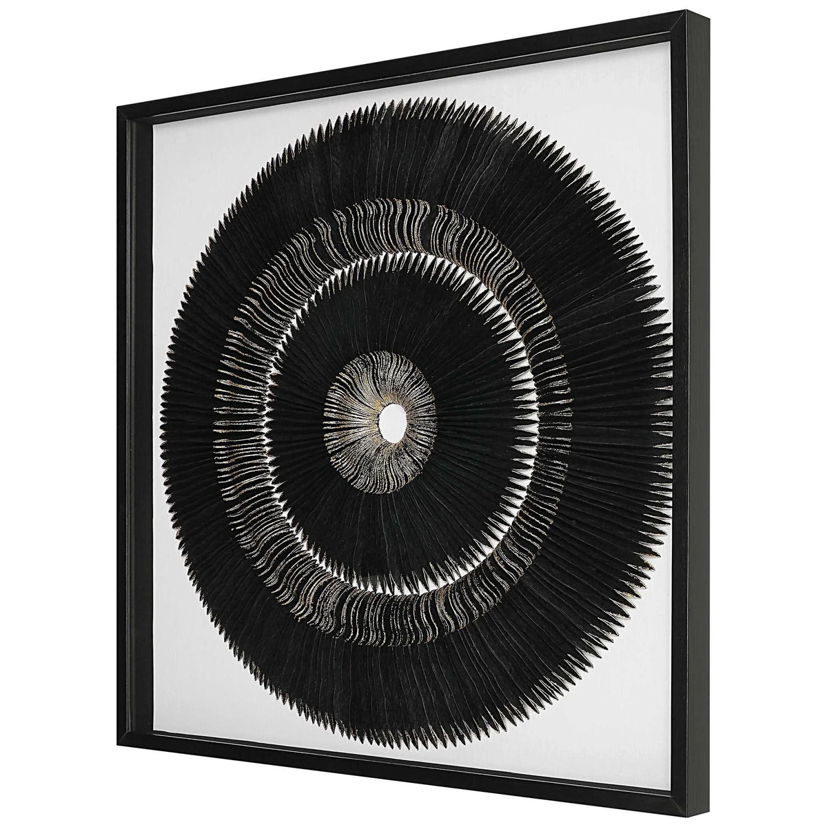 Black and Gold Shadow Box