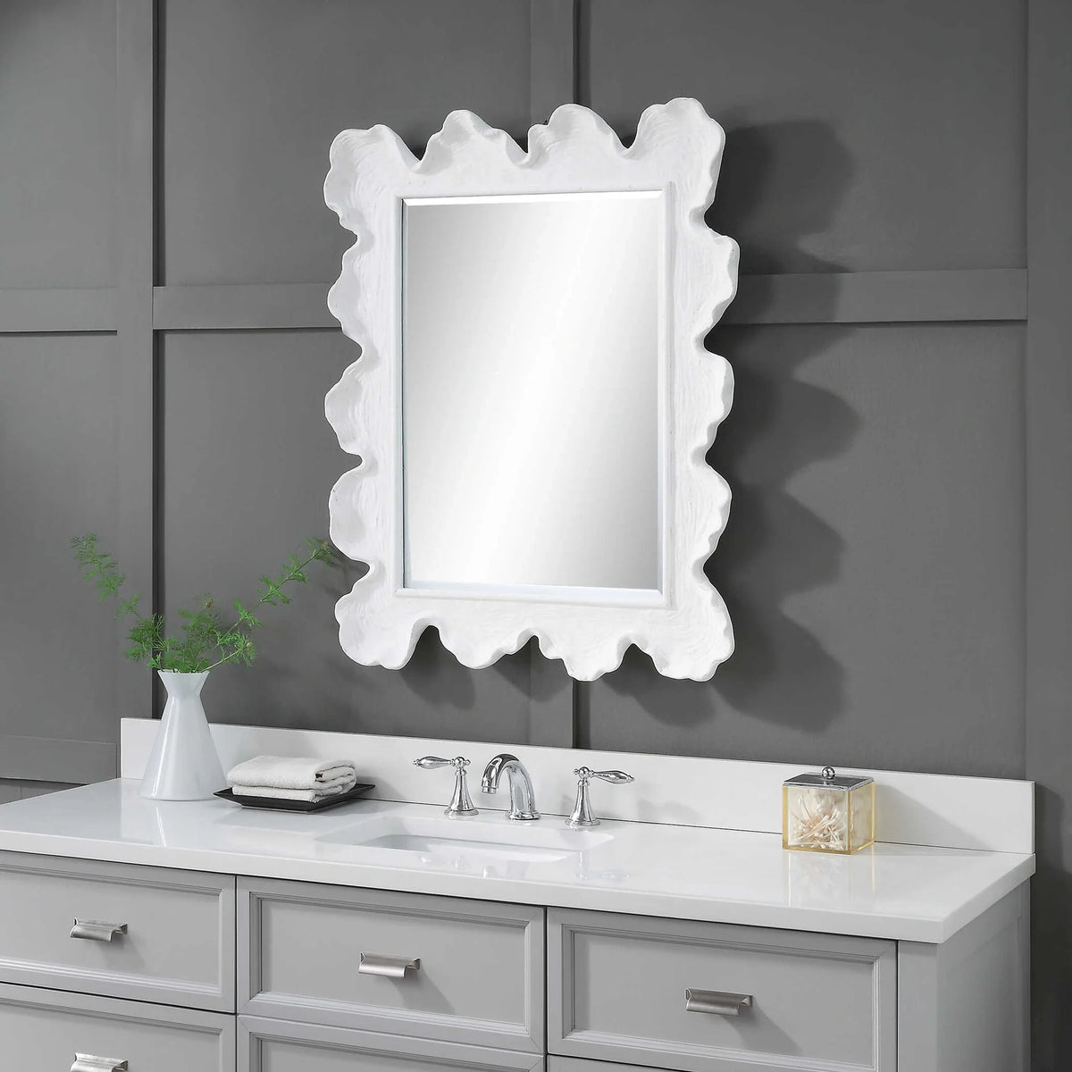 Organic Coral-Inspired Mirror