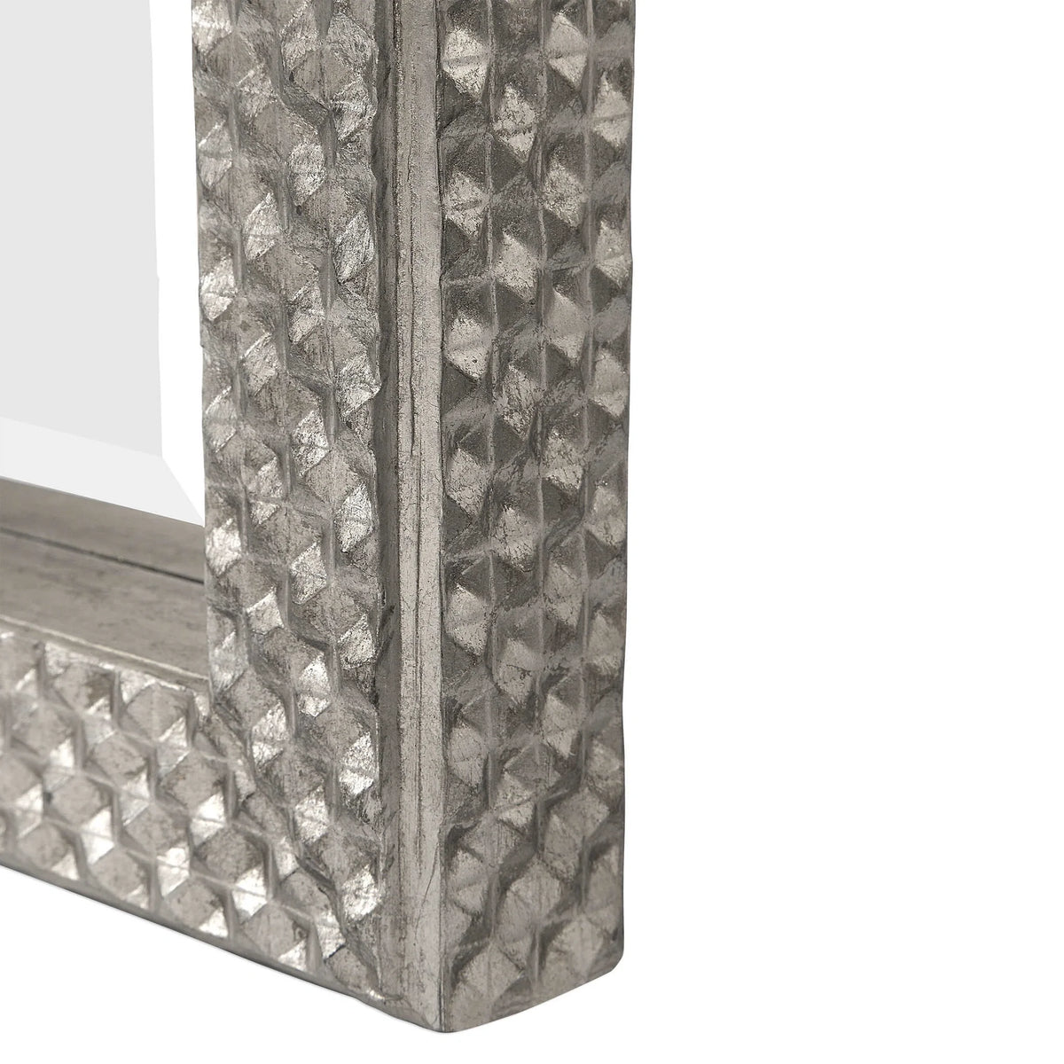 Metallic Silver Mirror