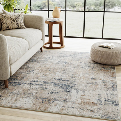 Purecozy Machine Washable Area Rug | Power Loomed Low Pile with Non-Slip Tpr Backing | 7 Colourways, Sizes 2×3 to 9×12