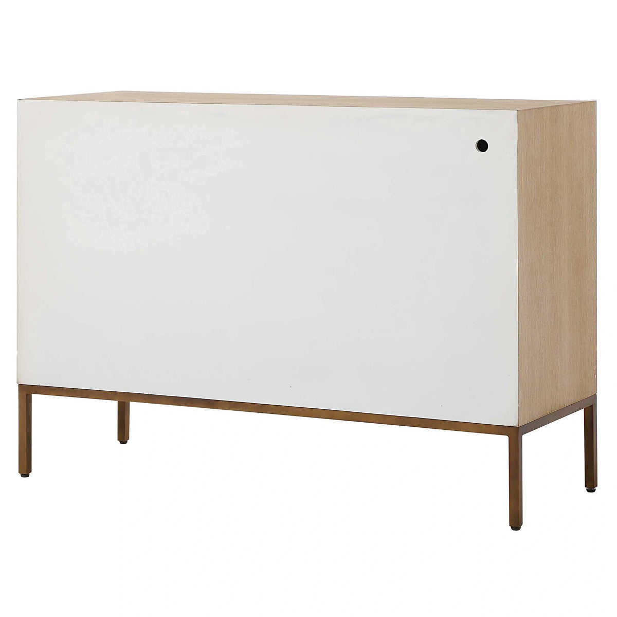 2 Door White Cabinet