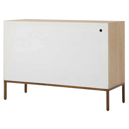 2 Door White Cabinet