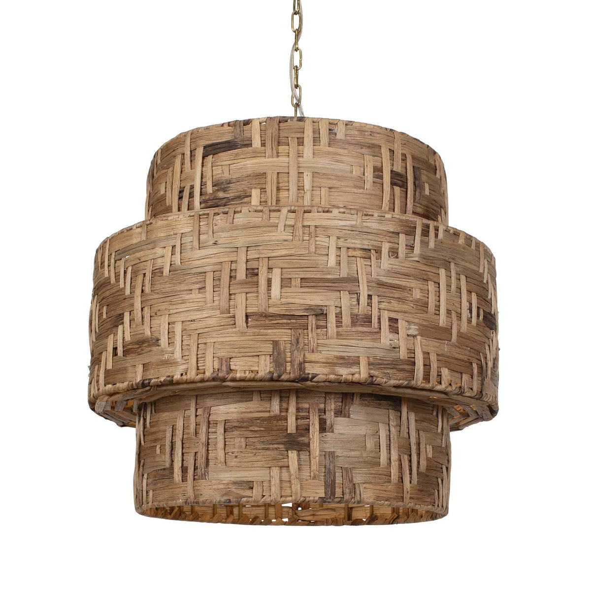 4 Light Woven Pendant