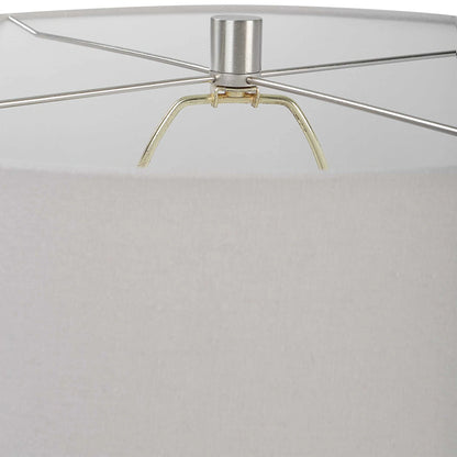 Aged Stone Table Lamp