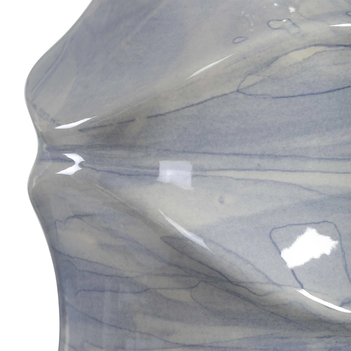 Blue & White Table Lamp