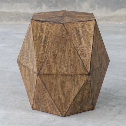Geometric Accent Table