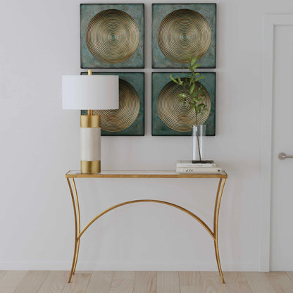 Antique Gold Squares Set/2