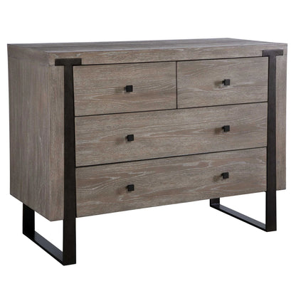 Oak Veneer Accent Chest
