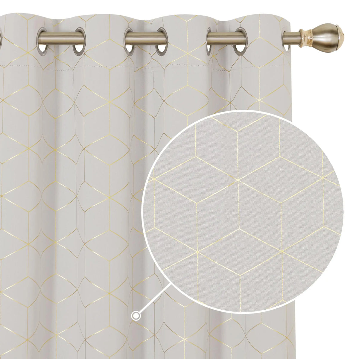 Blackout Curtain Panels | 100% Polyester, Thermal Insulated, Grommet Top | Wide Size Range, Set of 2