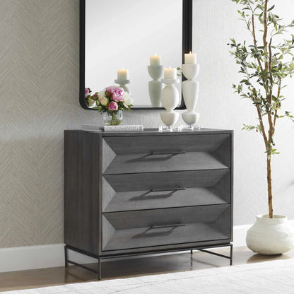 Dark Walnut Accent Chest