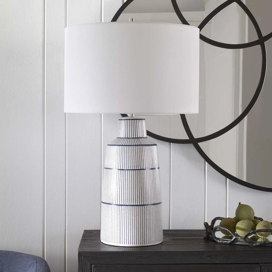 Nautical Stripe Table Lamp