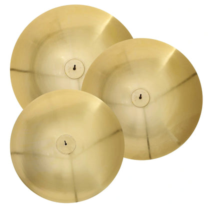 Round Brass Wall Art Set/3
