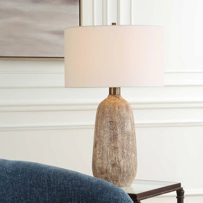 Earthy Brown Table Lamp