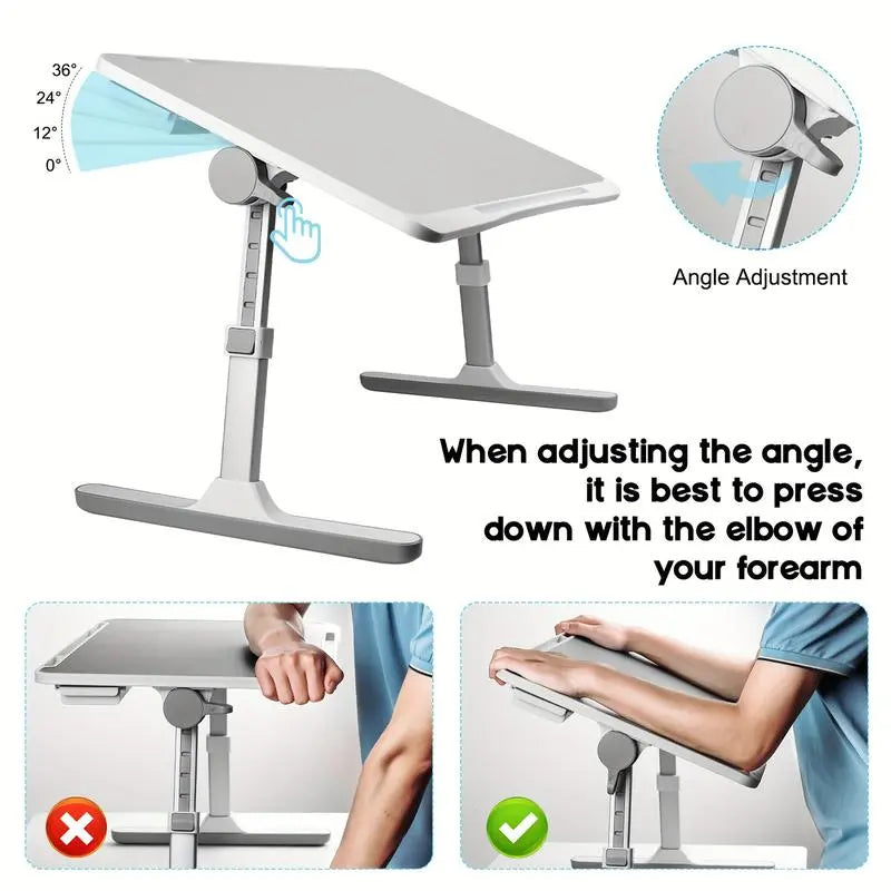 N-Folding Bed Desk Laptop Table