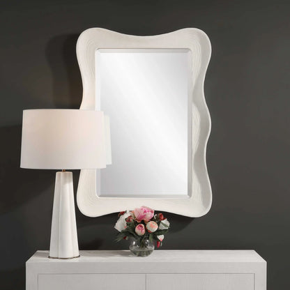 Wavy Rectangle Mirror