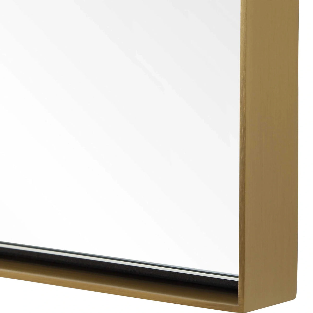 Scalloped Arched Vanity Mirror