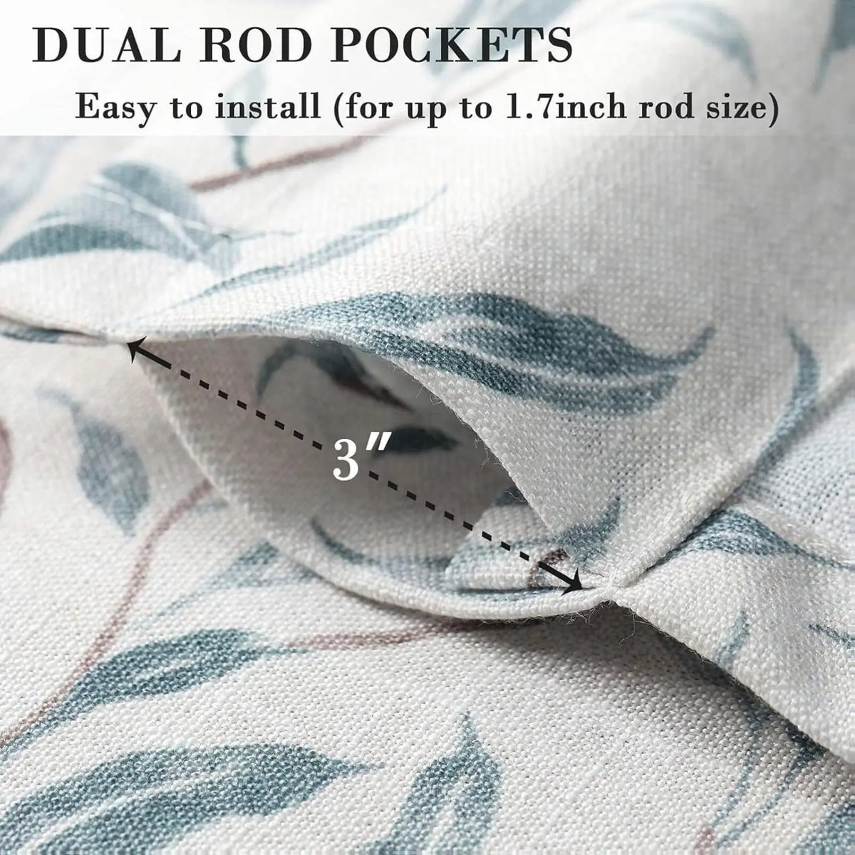 Vogol Adjustable Tie-Up Valance