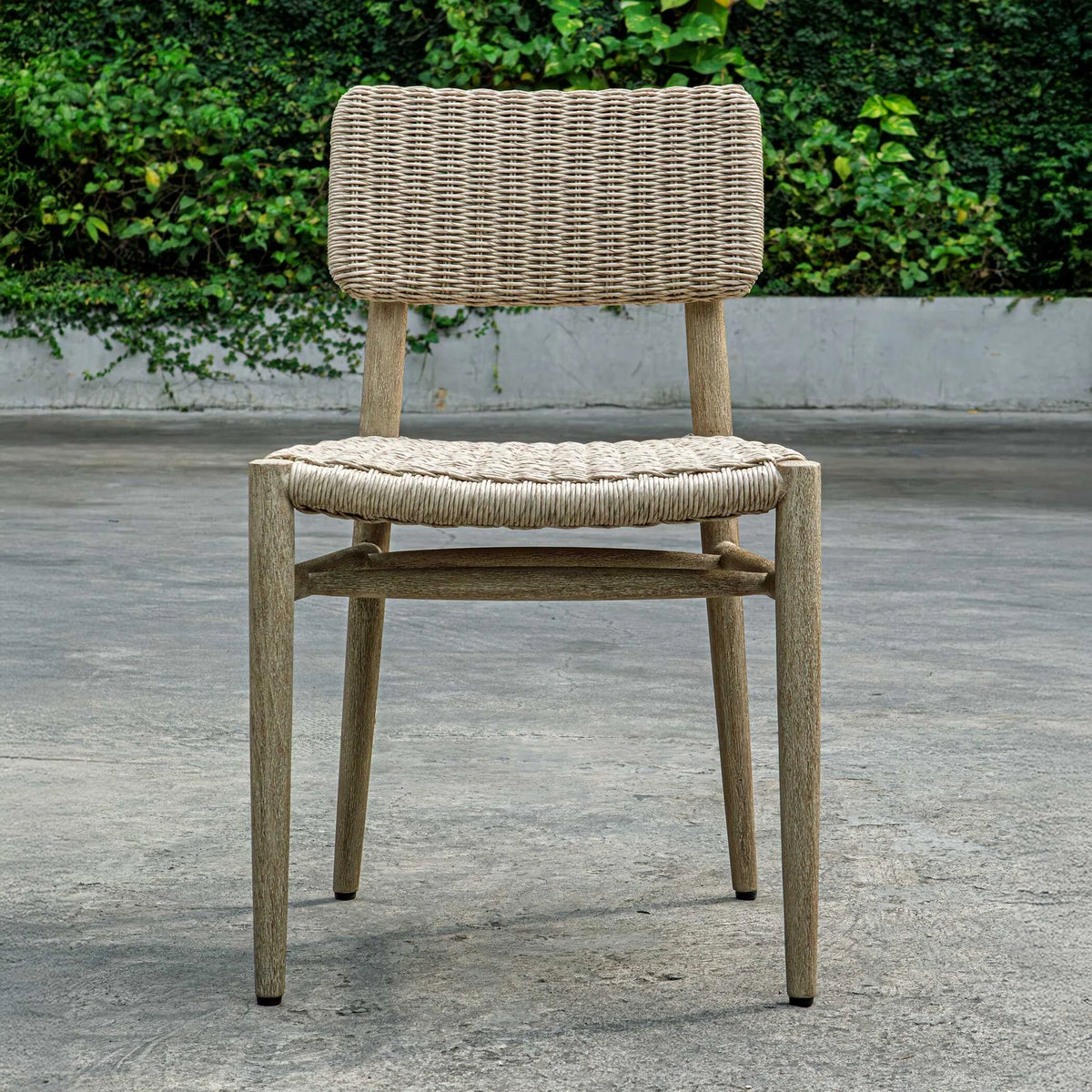 Outdoor Wicker Dining Chair