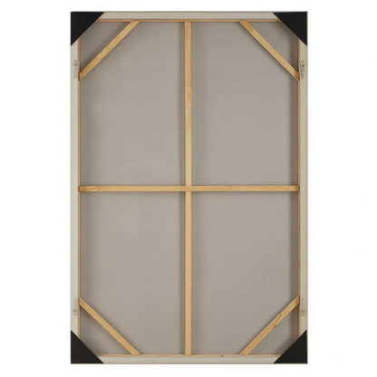 Hand Painted Neutral Canvas Art