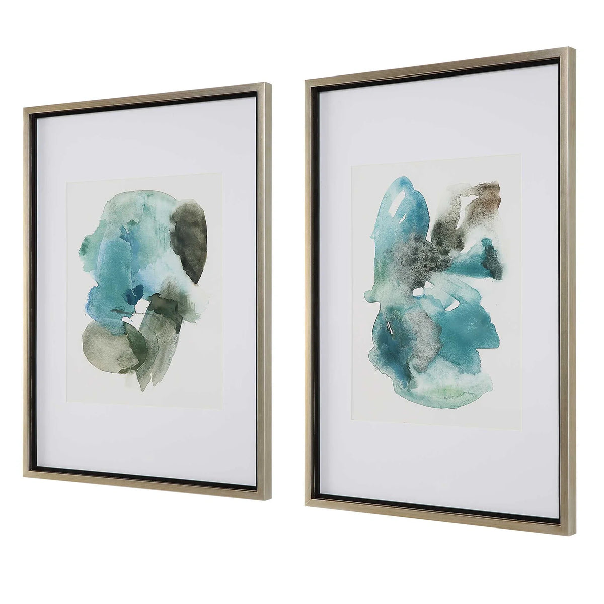 Watercolor Prints Set Of 2