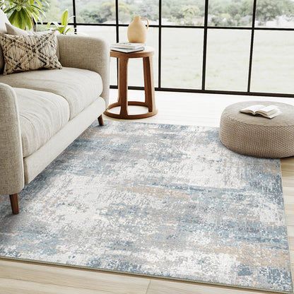 Purecozy Machine Washable Area Rug | Power Loomed Low Pile with Non-Slip Tpr Backing | 7 Colourways, Sizes 2×3 to 9×12
