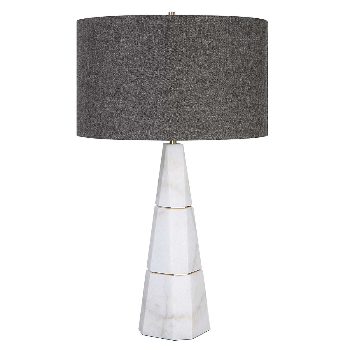 White Marble Table Lamp
