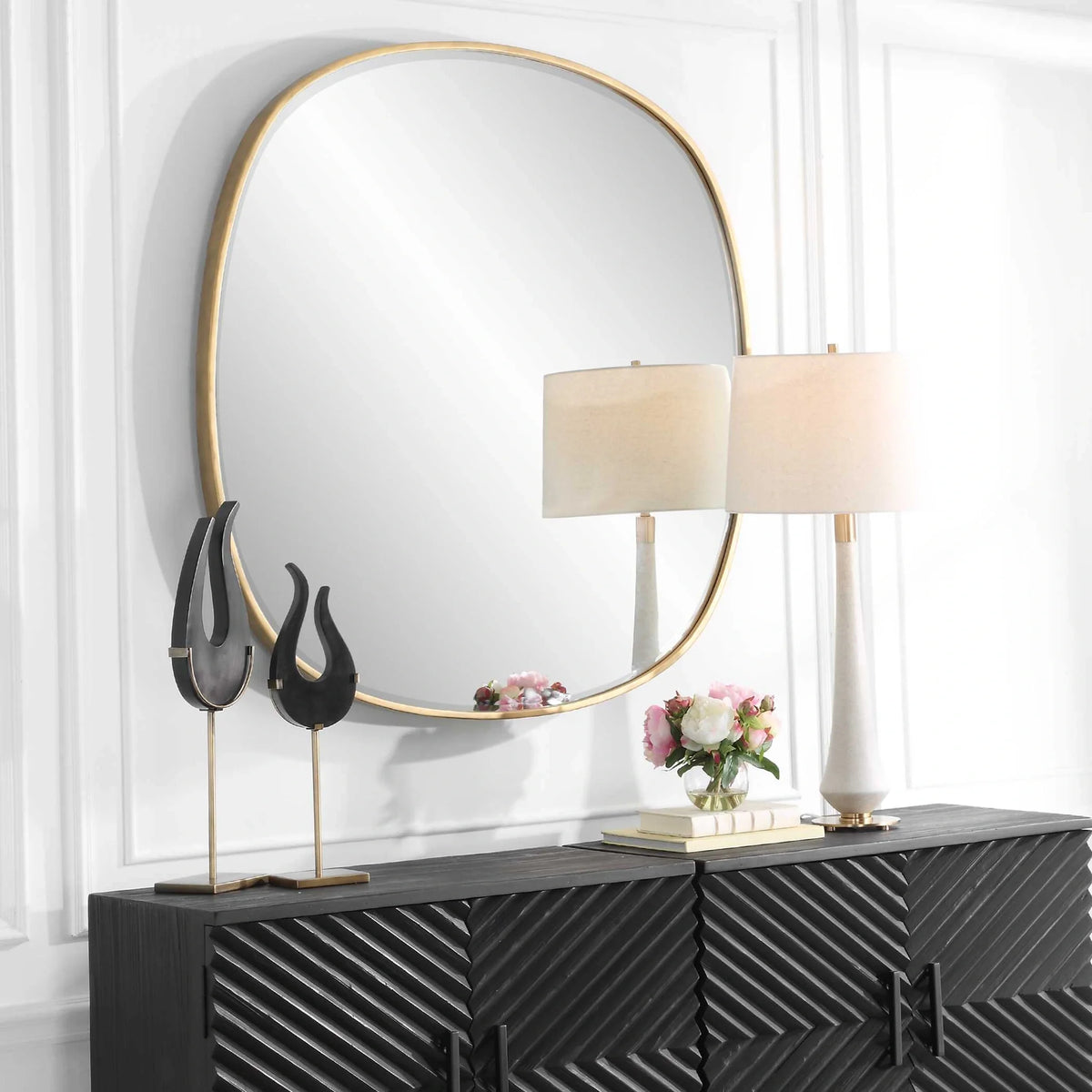 Antique Gold Mirror