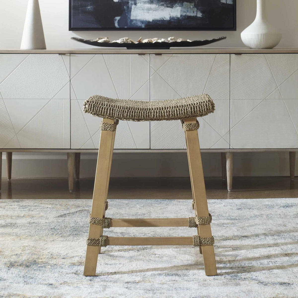 Sea Grass Counter Stool