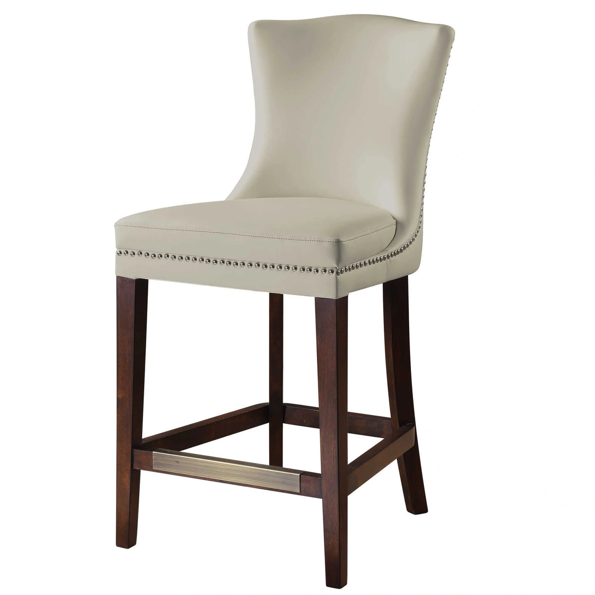 White Counter Stool