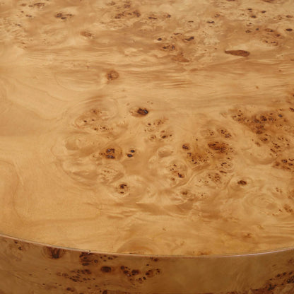 Poplar Round Coffee Table