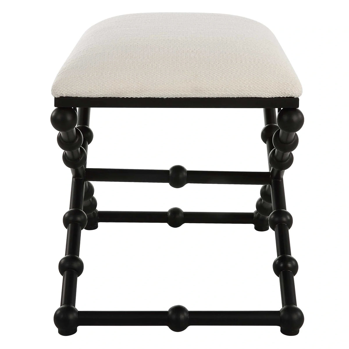 Bubble Leg Iron Bench