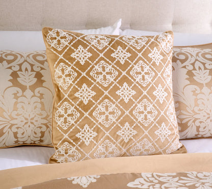 Hotel Du Cobb Jacquard Damask Comforter Set by Dennis Basso - Full Size