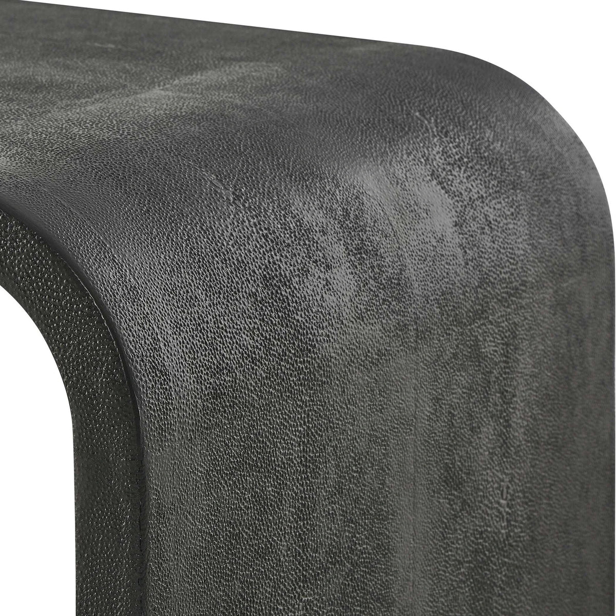 Faux Shagreen Nesting Side Tables, Set of 2