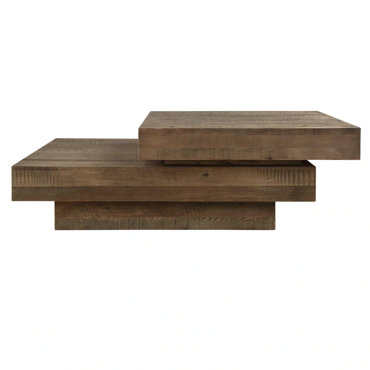 Modern Reclaimed Oak Coffee Table