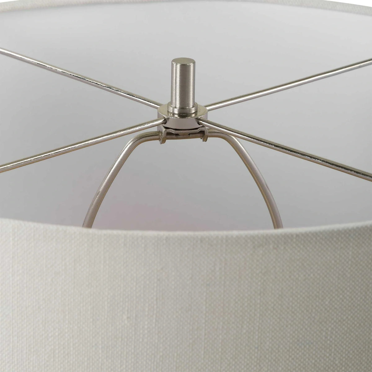 White Glaze Ceramic Table Lamp