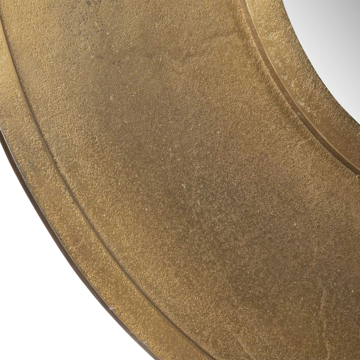 Round Brass Mirror