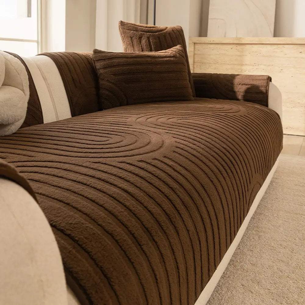 Soft Cotton Velvet Sofa Cushion