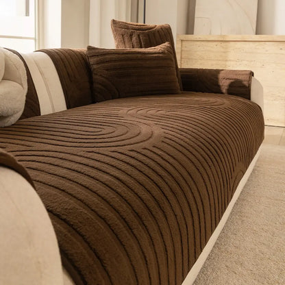Soft Cotton Velvet Sofa Cushion